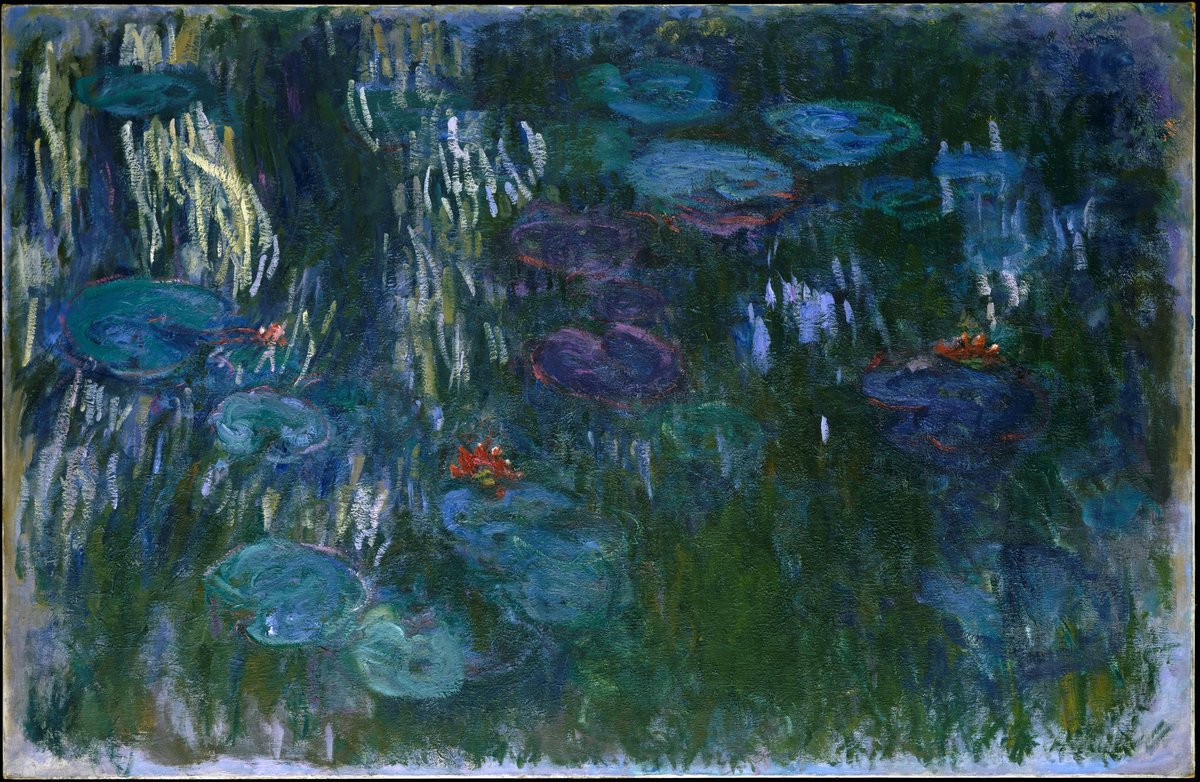 Claude Monet, Water Lilies, 1916–1919